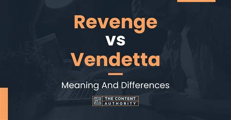 vendta|Vendetta Definition & Meaning